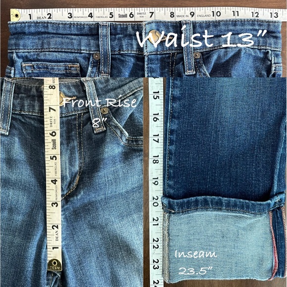 Joe’s Jeans Maven Cropped Cuffed Jeans Medium Washed - Picture 8 of 9